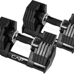 BRAND NEW CAP ADJUSTABLE DUMBBELLS