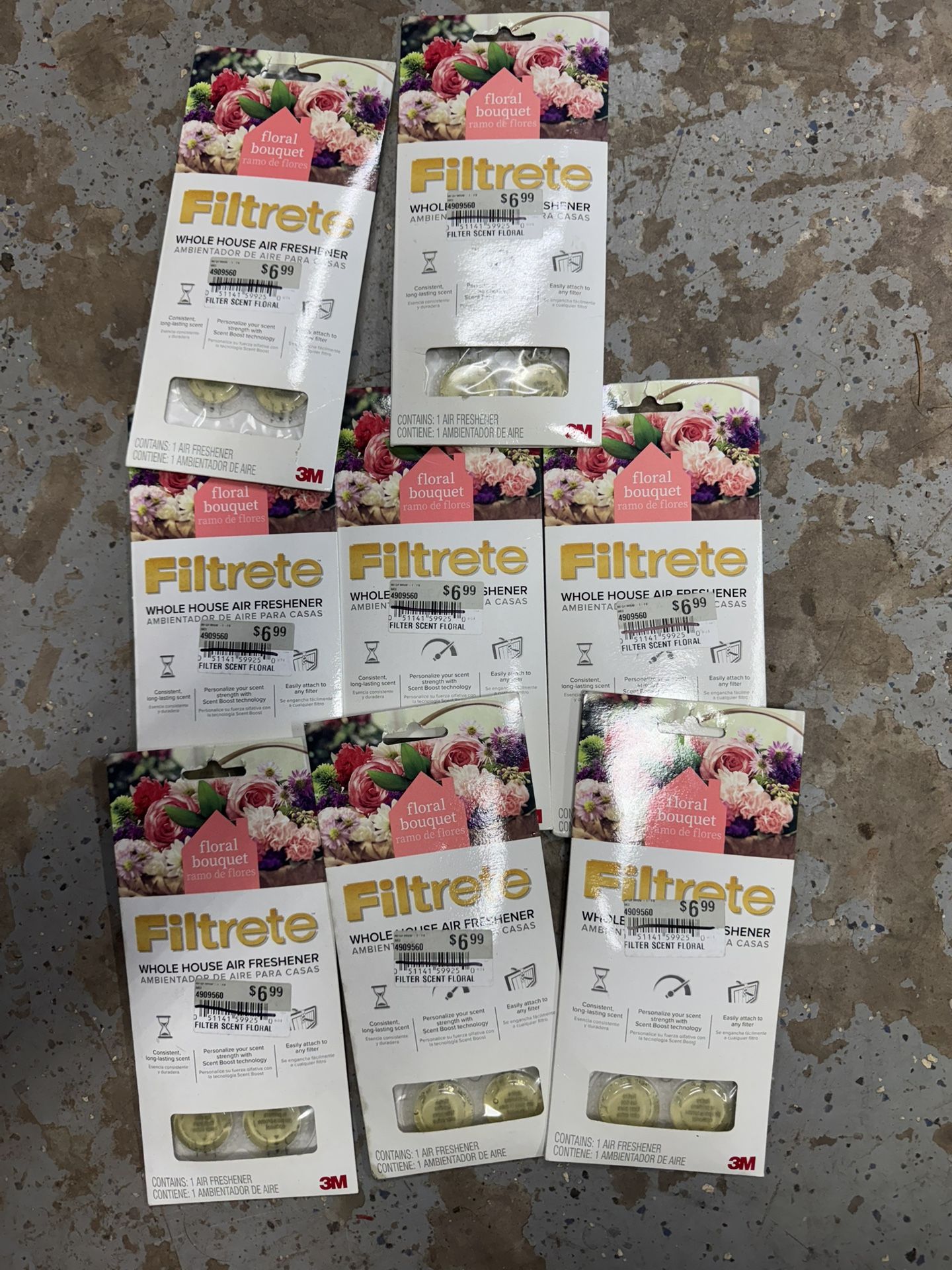 New Unopened Filtrete Whole House Air Freshener. $12 Takes All 8. Must Pickup