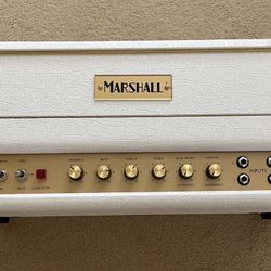 Marshall 20watt plexi amp in rare white tolex