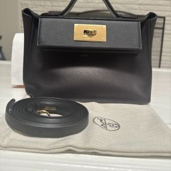 𝐇𝐞𝐫𝐦𝐞𝐬    24 24, 21 Black Leather Bag