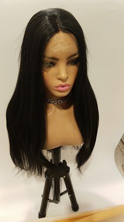 Lace Front Wig Black Straight BRAND NEW
