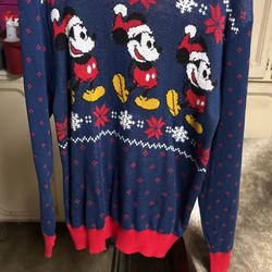 Suéter De Navidad De Micky Mause 