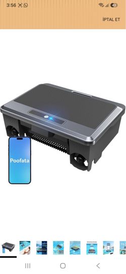 F1T Solar Powered Robotic Pool Skimmer Surface Cleaner