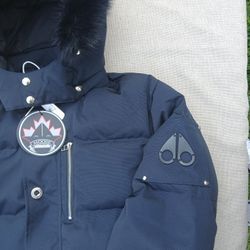 Moose Knuckles 3Q Parka Navy Blue 