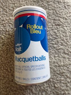 Free(with other purchase)New Unopened Racquetball Balls, 2 Balls In The Can