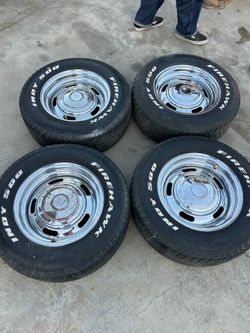 Chrome rally rims universal