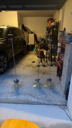 Set of 3 Modern Floor Lamps
