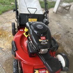 Lawnmower Toro Gas Lawn Mower Self Propelled
