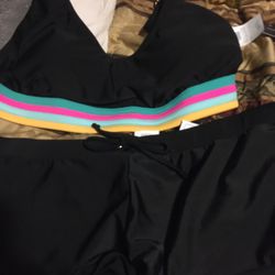 Brand New Island Soul 2 Piece Bathing Suit Large