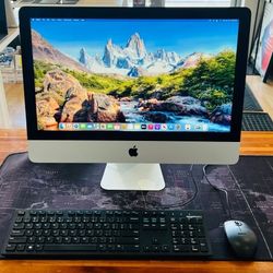 Apple IMac 21” 2015 2.8Ghz Quad Core i5 8GB RAM 1TB Hairline Scratched ON Screen