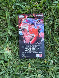 One Piece CCG OP-16 The Time Of Battle Sleeved Booster Packs English