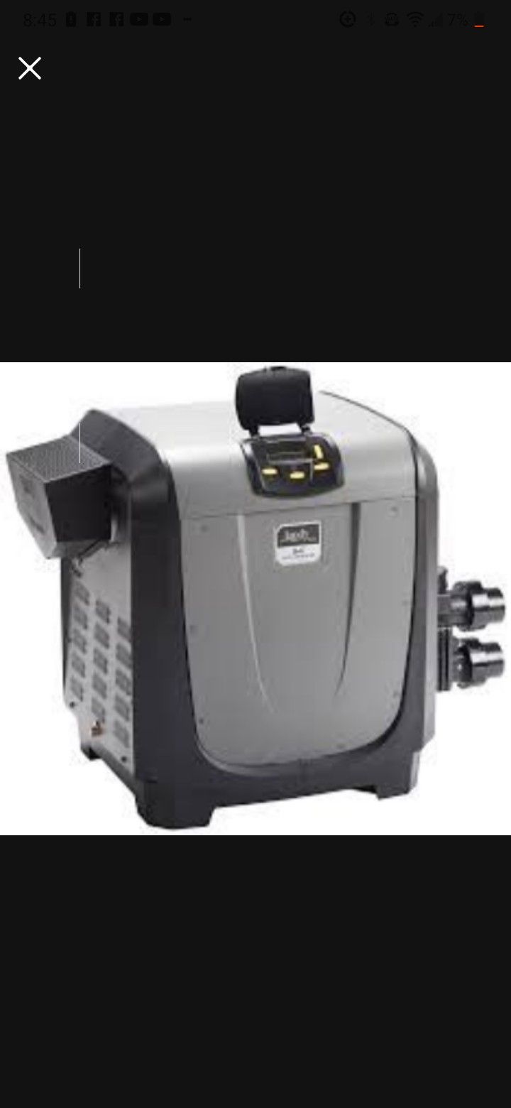Jandy Jxi 400 Heater New In The Box. Installed $4350.00 2 Year Warranty, Plus $600.00 Rebate With The Gas Company.