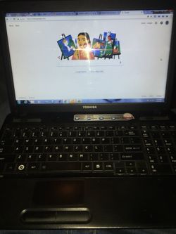 Windows 7 TOSHIBA laptop mint condition