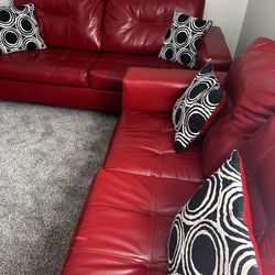 Red Sofas