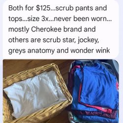 Unused Cherokee Brand , Jockey, Wonder Wink And Grays Anatomy 