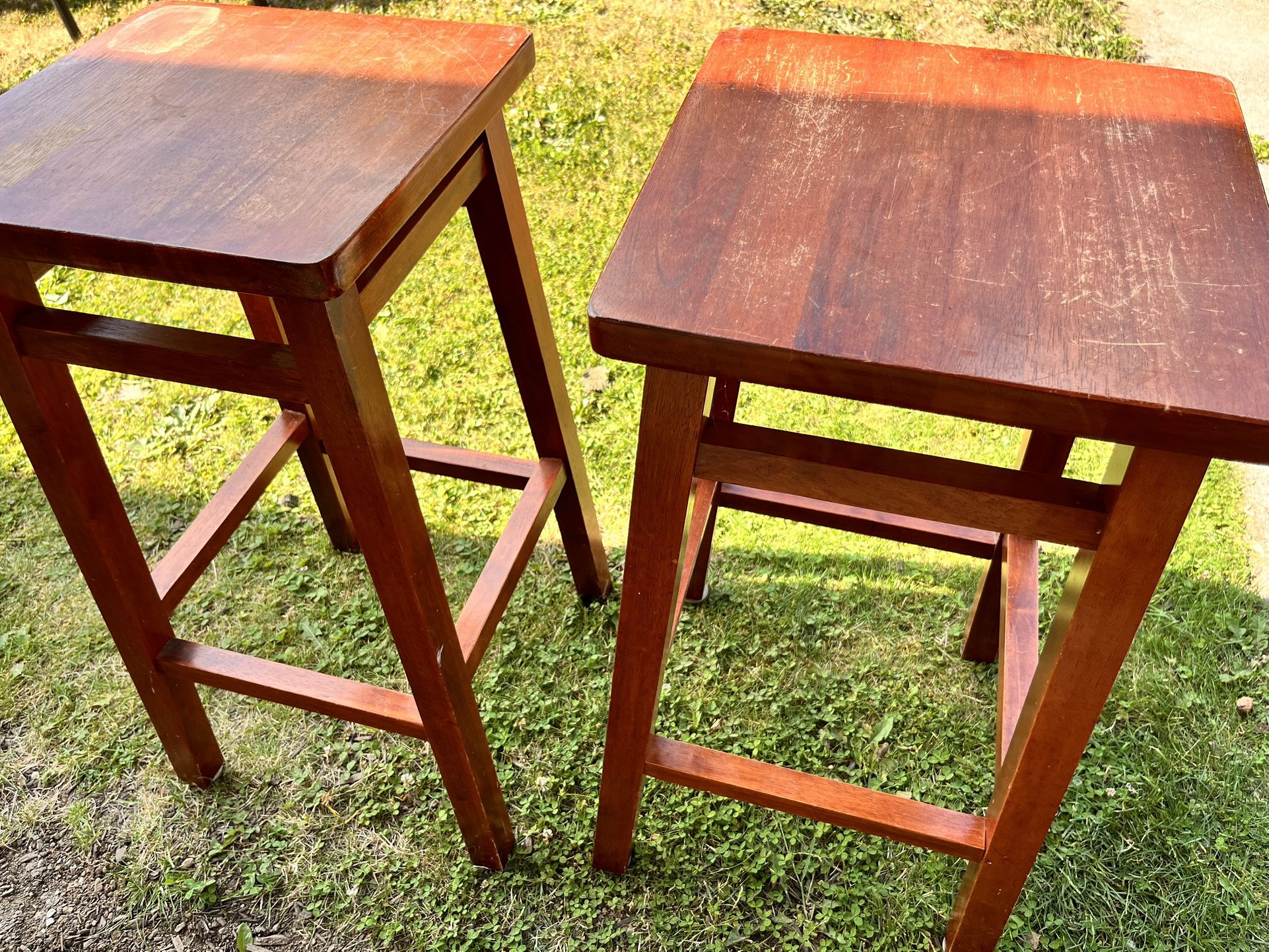 Wooden Bar Stools