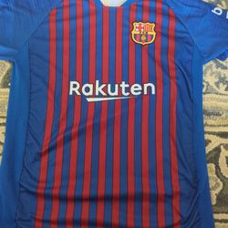 FC Barcelona Rakuten Messi Jersey 