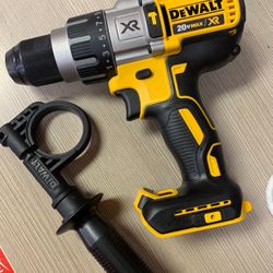 Dewalt New Hammer Drill XR Brushless -3 Speeds Nuevo 