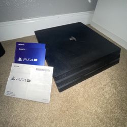 Ps4 Pro Including Spider Man Game, remote, and camera