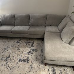 Sectional Couch Sofa Grey