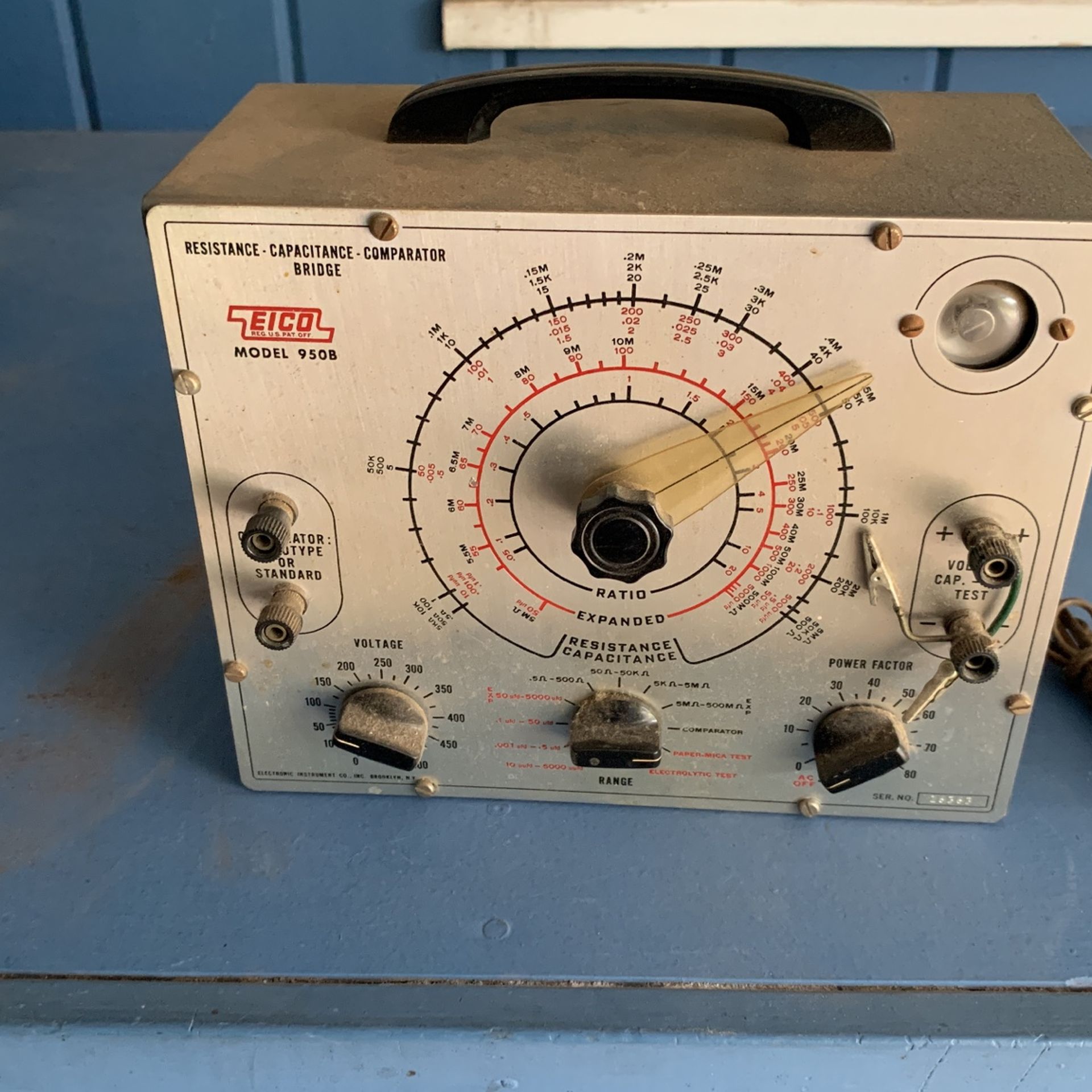 EICO model 950B Resistance Capacitance Comparator Bridge