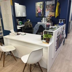 L Shaped Reception Desk