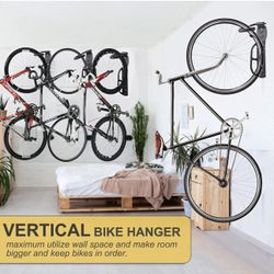 4 Pack Wall Mount Bike Rack
