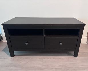Black/Brown Coffee Table/TV Stand