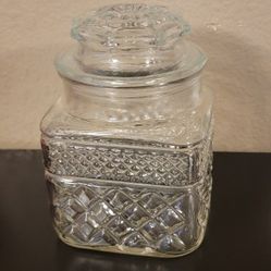 Vintage Glass Candy Dish
