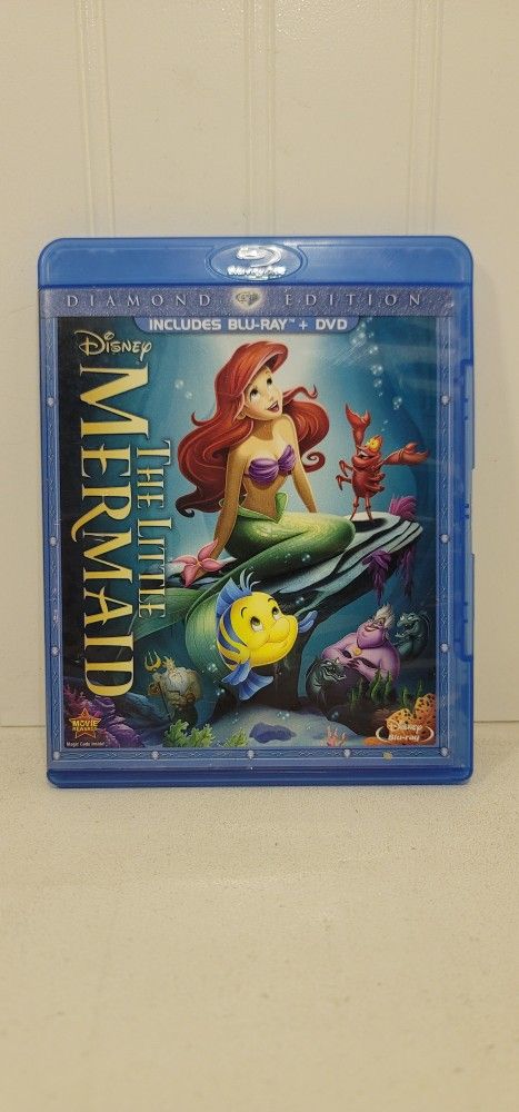 $5 DISNEY BLU RAY MOVIE. THE LITTLE MERMAID. BLU RAY / DVD ONLY. NO DIGITAL. $5 OR TRADE FOR A MOVIE TITLE I DO NOT ALREADY OWN.
