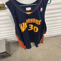 Steph Curry Throwback Jersey 