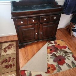 Antique Foyer Cabinet