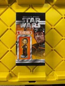 Anaheim Ducks Star Wars Night Obi-Cam-Kenobi Bobblehead