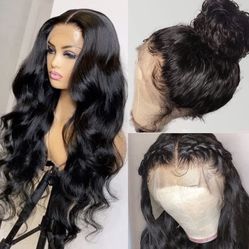 Blow Out Sale! Beautiful "18 - 26"  Lace Front Wig s ONLY AVAILABLE IN NATURAL BLACK