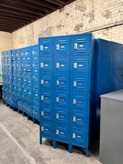 LOCKERS FOR GYM , SCHOOL or WAREHOUSE   -can deliver-