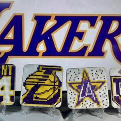 Lakers Diamond Art Coasters