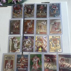 49ers Insert Lot Bundle Refractor Parallel 