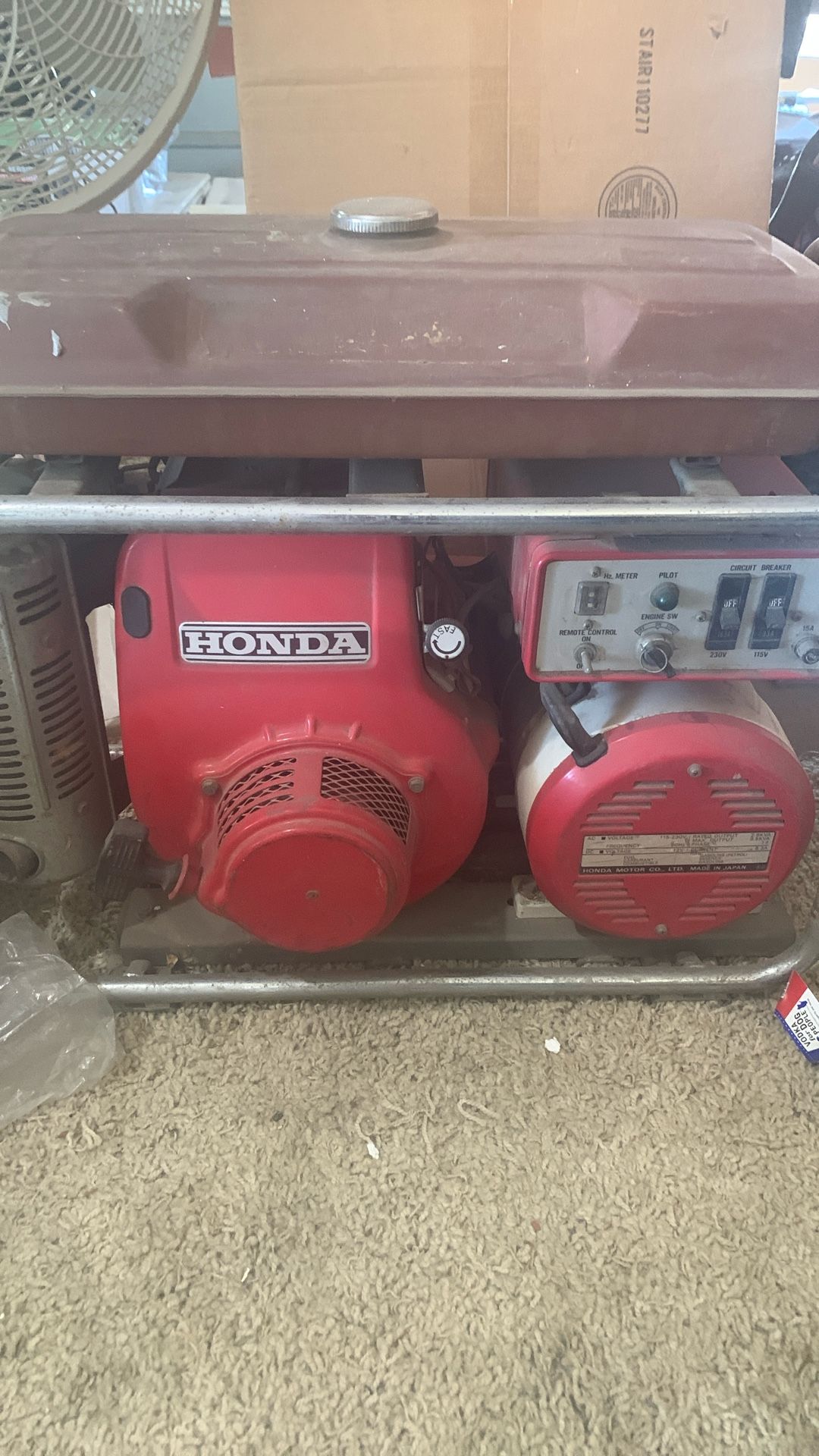 Antique Honda generator