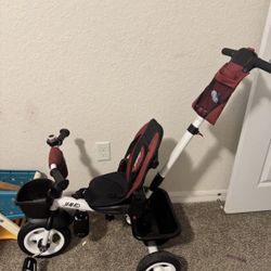 Kids Tricycle With Push Handle 