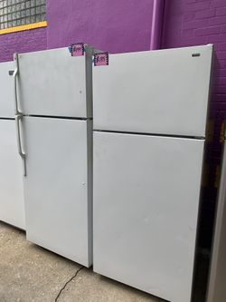 Top freezer refrigerators working perfectly with 4 months warranty starting at $175