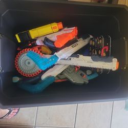 Nerf Guns (Lot of Nine)