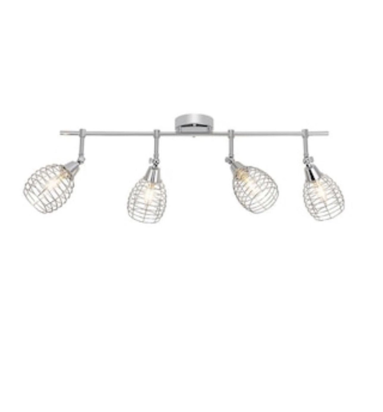 Alsy 2.6 ft. 4-Light Chrome Track Lighting Kit