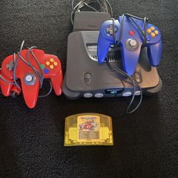 Nintendo 64 + Super Mario Party 