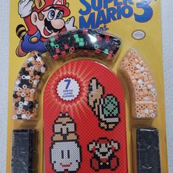 Perler Beads Crafts for Kids Nintendo Super Mario Bros 3 Fuse Bead Pattern Kit