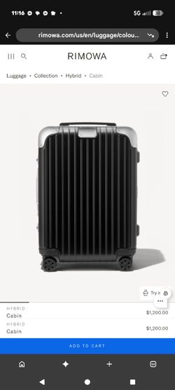 RIMOWA Hybrid Cabin Carry-On Suitcase