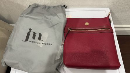 Jessica Moore Red Centure Crossbody Bag NEW