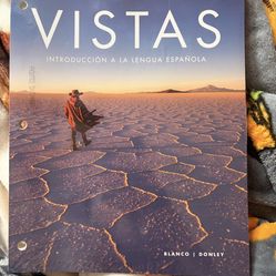 Spanish book       VISTAS