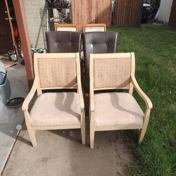 Pairs Of Chairs-lot Of 4