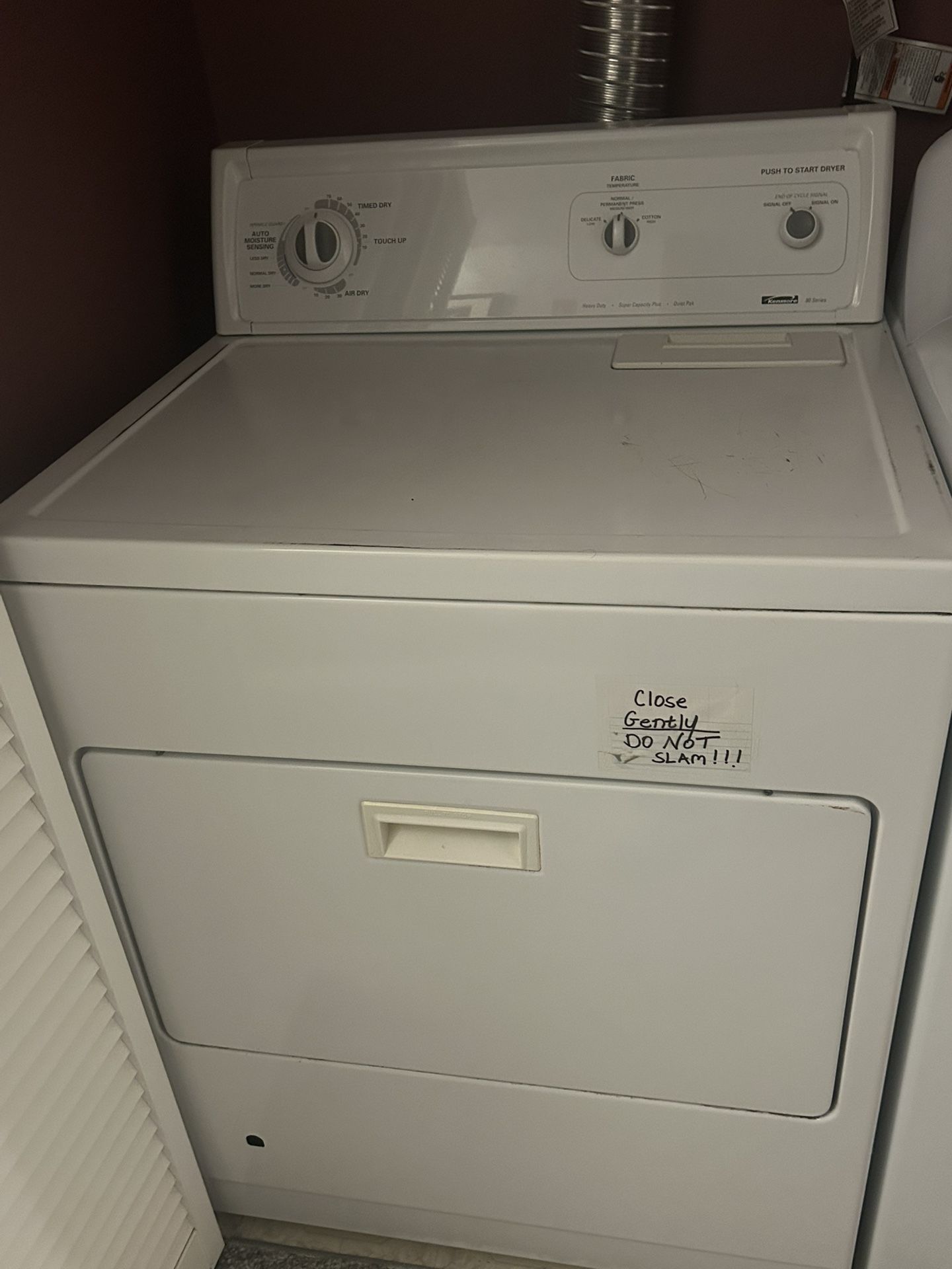 Free Kenmore Gas Dryer