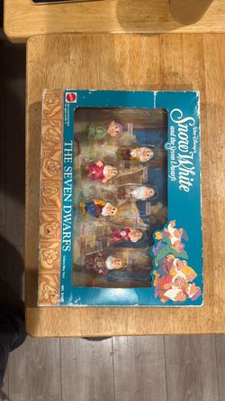 Mattel Walt Disney Snow White Seven Dwarfs Figure Set